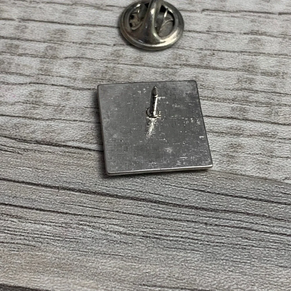 The Ohio State University Lapel Pin Vintage Buckeyes Collegiate Enamel Square
